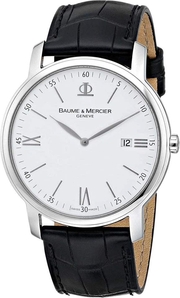 Baume & Mercier Classima White Men's Watch - MOA08485