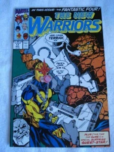 Marvel The New Warriors Vo. 1 #17 November 1991 (Bag & Board) - Picture 1 of 3