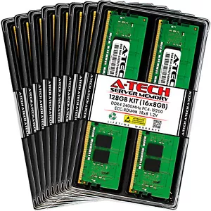 128GB 16x 8GB PC4-2400 RDIMM ASUS Z10PE-D16/4L Z10PP-D24 Z10PR-D16 Memory RAM - Picture 1 of 3