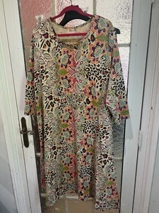 Serengeti Kleid MAXI BOHO LEOPARD BLUME 2X UVP $ 54,95 🙂 - Bild 1 von 6