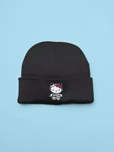 Kinder Wintermützen Hello Kitty Süße Katzen Mütze Zebra Kids beanie winter hat - Bild 1 von 8