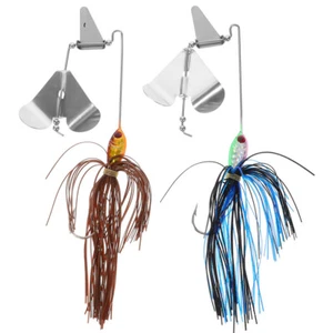 2pcs Fischköder harte mehrfarbige Swimbaits Metallköder - Bild 1 von 12