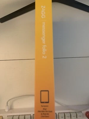 ZAGG Messenger Folio 2 Keyboard Folio/Case - Black - Image 1 of 3