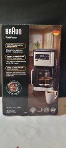 Braun Pure Flavor 14 cup Coffee Maker KF5650 NIB