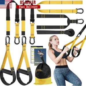 Heim Widerstandstrainingsset Ganzkörpertraining Gurte Türanker Übungsset - Bild 1 von 7