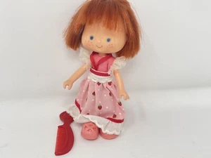 Vintage 1979 STRAWBERRY SHORTCAKE, Berry Wear: Berry Pretty Doll Dress With Comb - Picture 1 of 10