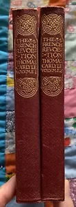 The French Revolution Vols. 1 & 2 Thomas Carlyle Everyman's 1927/29 - Picture 1 of 10