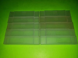 Lote de 10 fundas antipolvo de plástico oficiales OEM Super Nintendo SNES - Imagen 1 de 2
