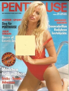 PENTHOUSE Magazine July 1997. Deborah Corrigan, Julie Strain. German Edition - Picture 1 of 1