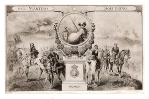 C007059 AK SAN MARTINO SOLFERINO LOMBARDISCHES KOMITEE VG 1909 - Bild 1 von 2