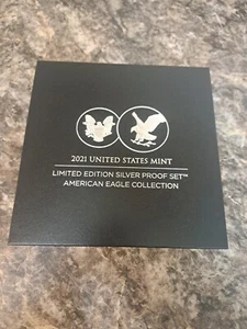 2021 US neuwertig silberfestes Set - 21RCN (Limited Edition American Eagle Collection. - Bild 1 von 5