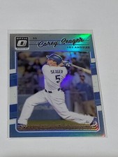  2017 PANINI DONRUSS OPTIC CAROLINA BLUE PRIZM COREY SEAGER  #20/50