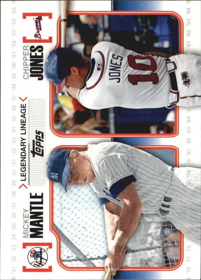 2010 TOPPS LEGENDARY LINEAGE BASEBALL ASSORTED SINGLES U-PICK - Image 1 of 1