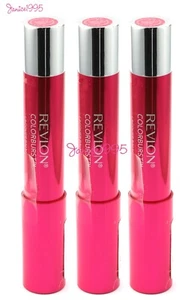 REVLON Colorburst Lacquer Balm Lipstick #120 VIVACIOUS x 3 (Lipsticks) - Picture 1 of 1