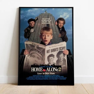 Home Alone Poster, Wall Art, Movie Print, Gift for Film Fans - Wall Decor - Picture 1 of 23