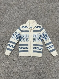 Vintage 70s Pendleton Cowichan Big Lebowski Sweater Size M/L - Picture 1 of 9