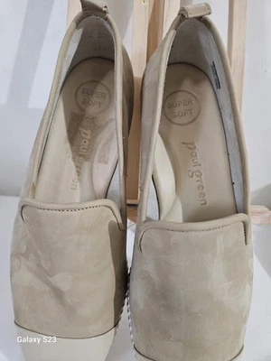 Mocasines Paul de cuero tostado verde talla 4 talla Austria Foto 1 de 4