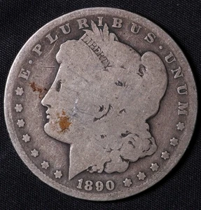 1890-O MORGAN DOLLAR - Picture 1 of 2