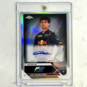 2023 Topps Chrome Formula 1 F1 Jak Crawford Refractor Auto Autograph #CAC-JC - Bild 1 von 2