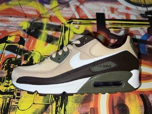 Nike Air Max 90 Sesame Earth Tones Hemp Summit White FB9658-200 Größe 6 Bin 4 - Bild 1 von 5