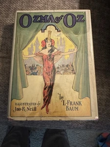 Ozma of Oz by L. Frank Baum Reilly & Lee 1929 Slinky Ozma Cover Vtg Illustrated - Picture 1 of 7