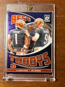 2024 Donruss Optic Ja'Marr Chase Joe Burrow Best Tuddys #14 Purple /25 - Bild 1 von 2