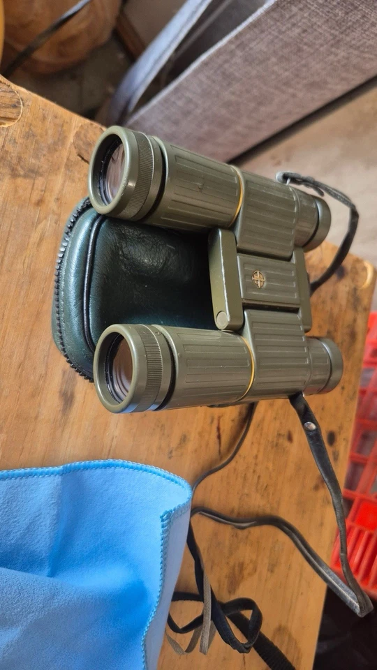 Vintage Leupold 9x25A Gold Ring Binoculars  Made in Portugal - Image 1 of 4