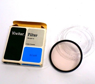 Vintage Vivitar 52mm Skylight 1A Filter Double Threaded - Image 1 of 4