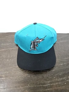 Florida Marlins Vintage Mlb Original Merch Snapback Mütze Logo vorne - Bild 1 von 5