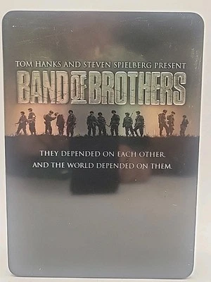 Band of Brothers DVD набор 2008, 6 дисков комплект памятный олово отличном состоянии  - Изображение 1 из 4