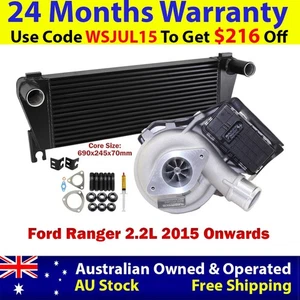 Upgrade Billet Turbo Charger With 70mm Intercooler For Ford Ranger 2.2L 2015- - Picture 1 of 12