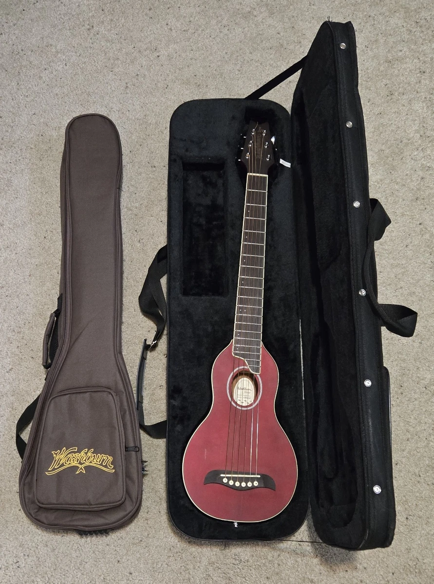 Washburn Travel Series Rover RO10 ケース付き Washburn Rover travel guitar – review – Fat Sound