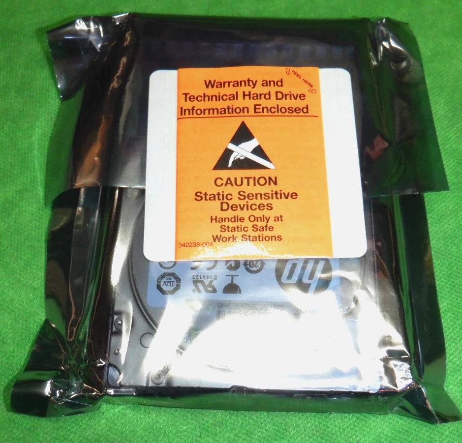 HP 600 GB 2.5 10K SAS 653957-001 Server HD EG0600FCVBK w/caddy   NEW - Image 1 of 4