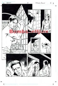 Dark Horse Joss Whedon's BUFFY 9 #8 página 16 arte original -- Richards and Owens - Imagen 1 de 1