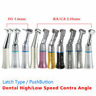 NSK Style Dental Slow Low Speed Handpiece Contra Angle Latch/Push Button USA lk