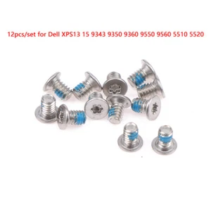 12pcs Laptop Screw For Dell XPS13 15 9343 9350 9360 9550 9560 5510 5520 9365 - Afbeelding 1 van 9