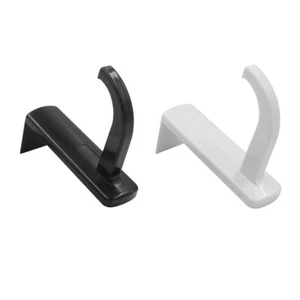 2Pack Headphone Stand Hook Headset Holder Hanger Stick On Support for PC Monitor - Picture 1 of 8