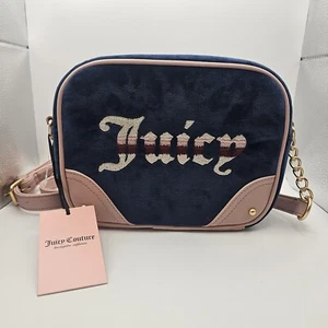Juicy Couture Regal Blue Busty Blush Retro Vibe Crossbody Bag Neu Mit Etikett - Bild 1 von 10