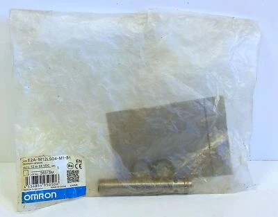 Omron E2A-M12LS04-M1-B1 12-24 V DC Shielded Proximity Sensor - Image 1 of 4