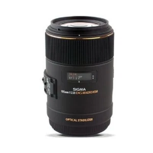 Sigma 105mm f2.8 Macro EX DG OS HSM Nikon Lens - Picture 1 of 3
