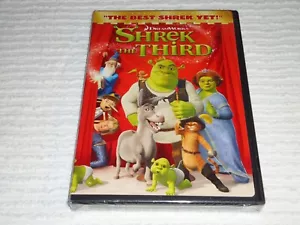 Shrek the Third (DVD, 2007, Full Screen Version) NEW SEALED - Foto 1 di 2