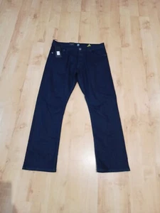 ZE ENZO 989 JEANS MEN'S  DENIM STRAIGHT FIT JEANS W36S BLUE EZ 359 - Picture 1 of 5