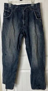 Michael Jordan Blue Denim Jeans Anniversary Edition 1985-2005 36x34 Hong Kong - Picture 1 of 12