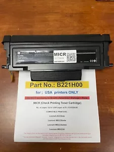 MICR (stampa a controllo) per cartuccia toner Lexmark B2236dw, MB2236adw, MB2236 - Foto 1 di 4