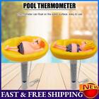 Swimming Pool Portrait Floating Thermometer Water Temperature Meter with Lanyard