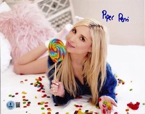 Hot Sexy Piper Perri Signed 8x10 Photo Adult Star Authentic Autograph Beckett - Picture 1 of 2