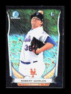 2014 Bowman Chrome Mini Black Shimmer Refractor Matt Whitehouse #51 Indians