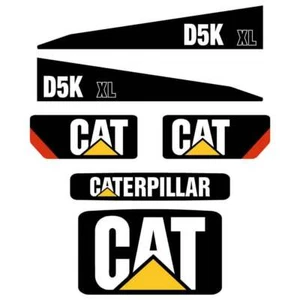 Caterpillar D5K XL Decals Sticker Kit for dozer - Picture 1 of 1