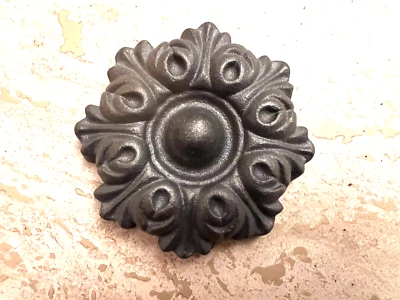 2 rosaces acier neuves ferronnerie déco escalier porte autre - Photo 1/4