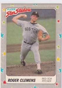 1988 Fleer Baseball Record Setters - Roger Clemens #7 - Picture 1 of 2